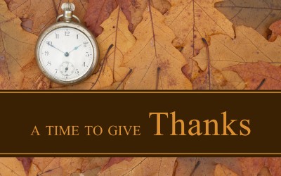 10 ways to say Thank You this Thanksgiving