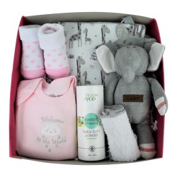 Welcome to the World - Baby Girl - Small Gift Box