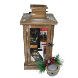 Frosted Chalet Small Lantern Gift
