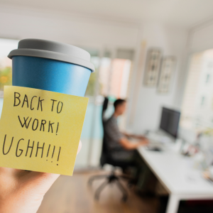 Just Like That; It's Back to the Grind