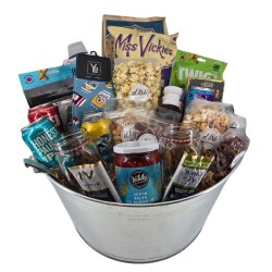 Massive Bucket of Cheer Gift Basket